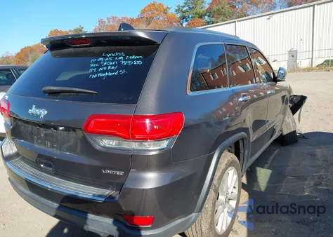 2017 Jeep Grand Cherokee Limited 4X4 from USA, damaged, VIN 1C4RJFBG2HC603138